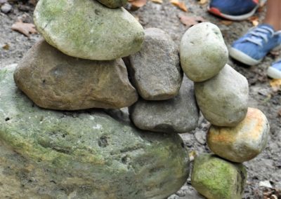 Rock Balancing at Chenoweth Trails