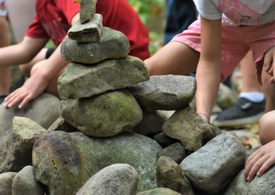 Rock Balancing at Chenoweth Trails