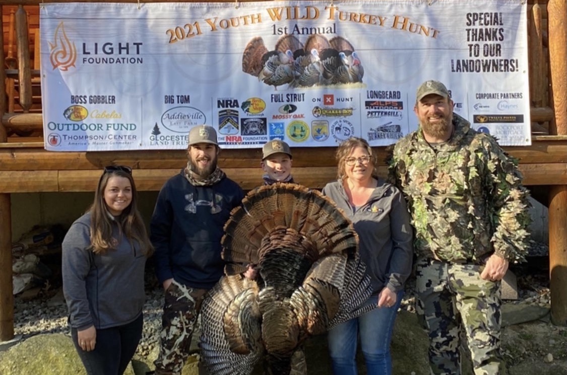 The Light Foundation's 1st Annual Rhode Island Youth Wild Turkey Hunt