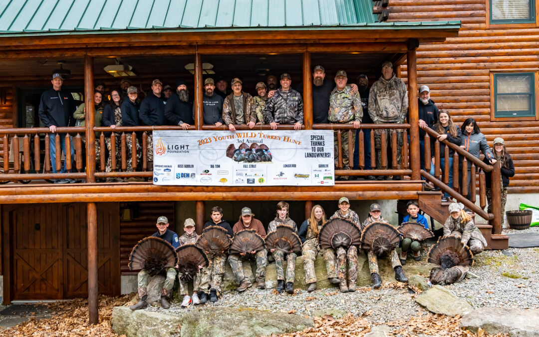 The Light Foundation & RI DEM Team Up for the 3rd annual Youth Wild Turkey Hunt!